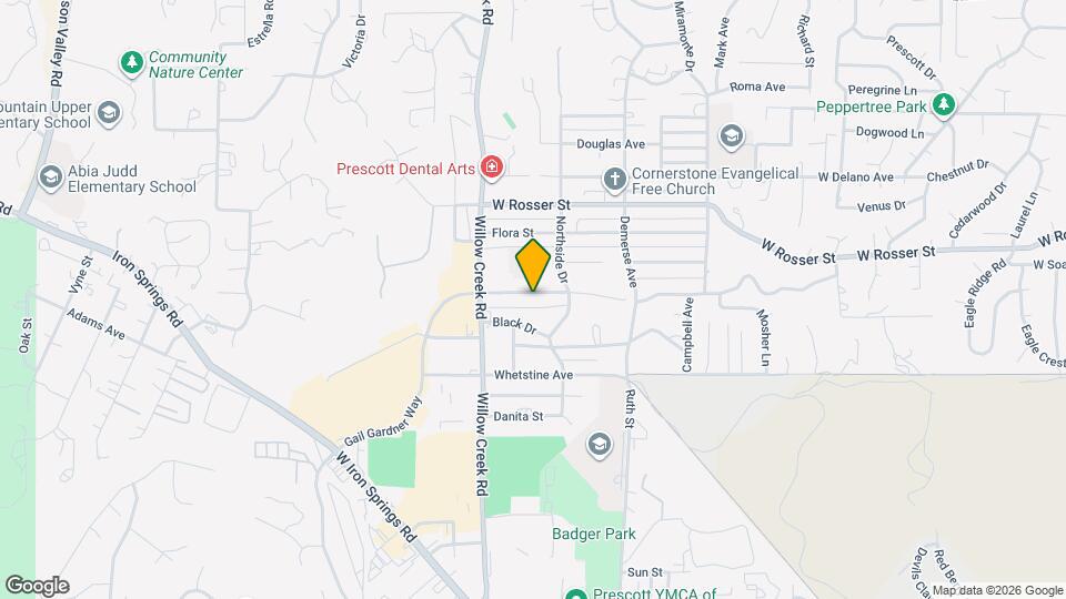 821 Prescott Heights Dr Map and Location Details
