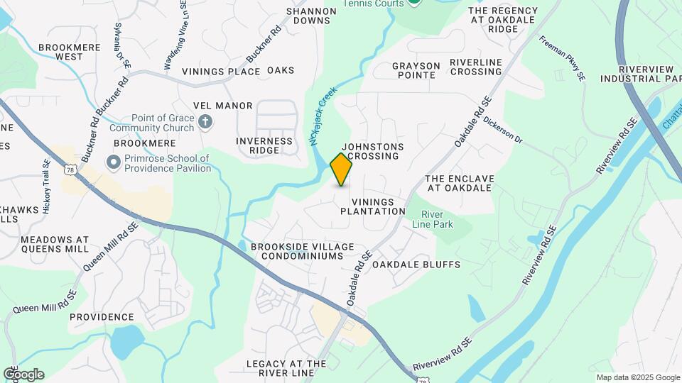 6000 Brookside Ln SE Map and Location Details