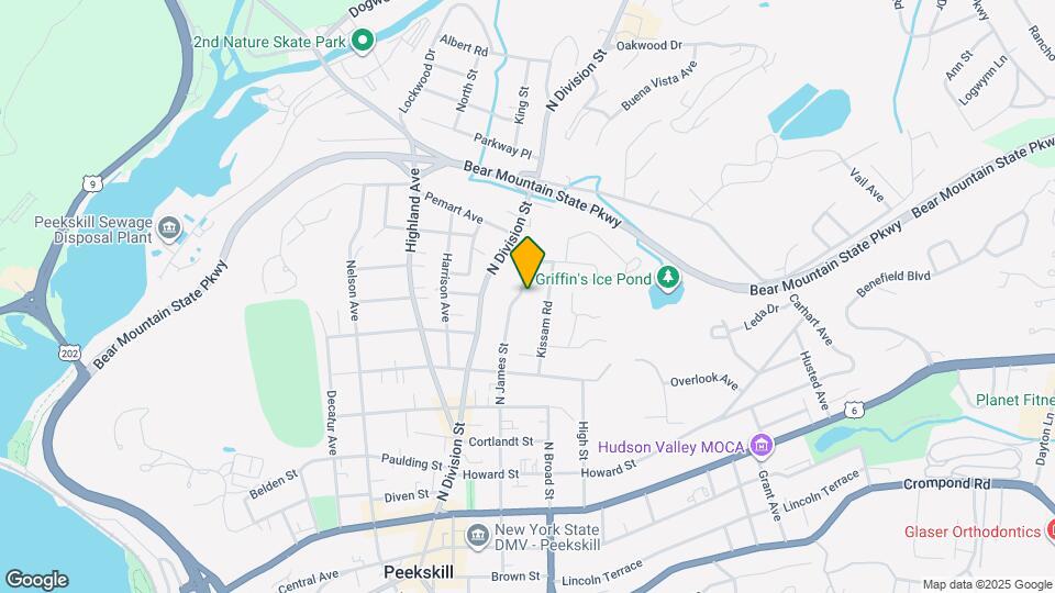 8 N James St Map and Location Details