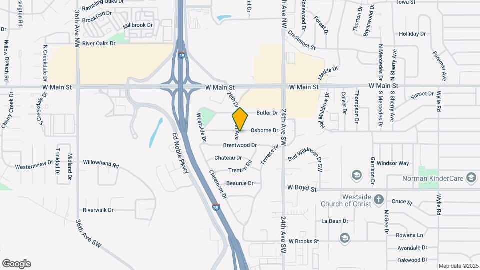 2532 Osborne Dr Map and Location Details