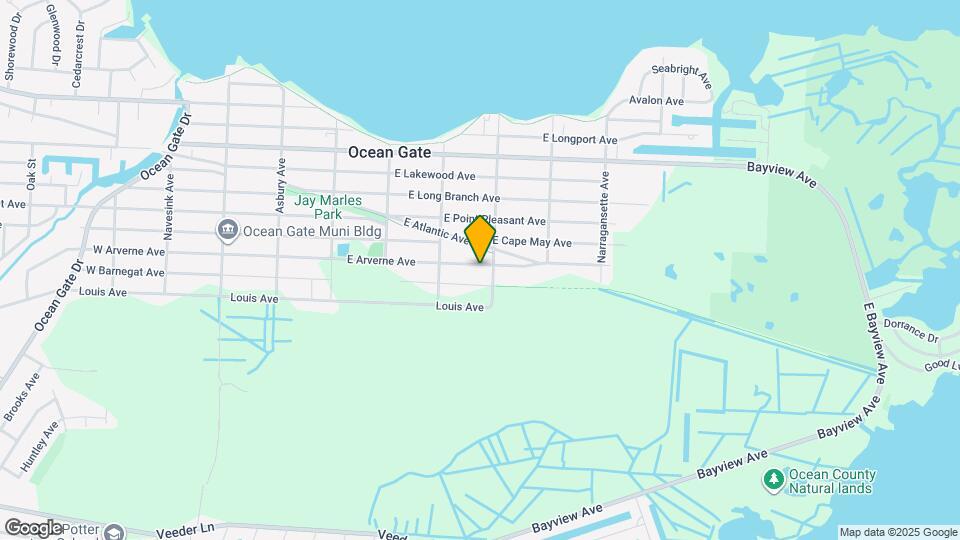 446 E Arverne Ave Map and Location Details