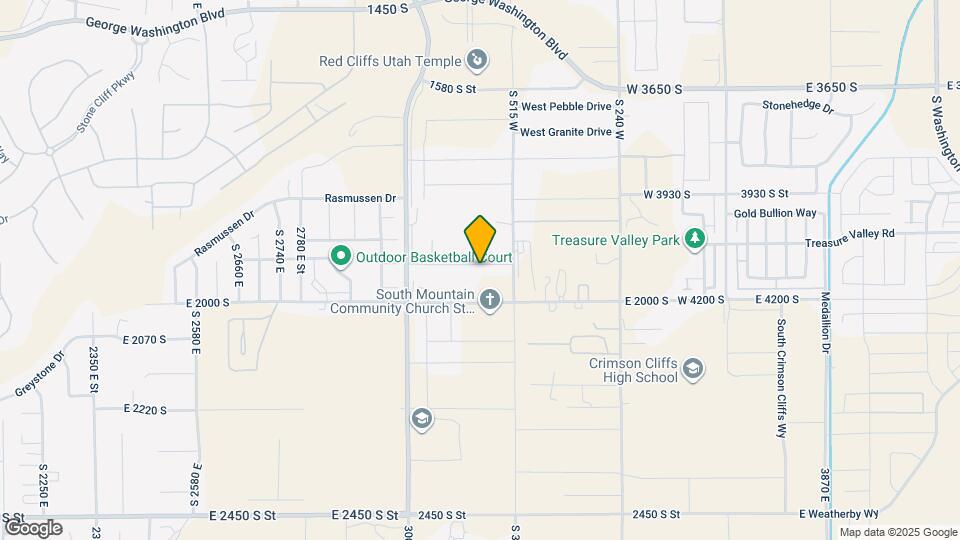 3134 Blue Heron Dr Map and Location Details