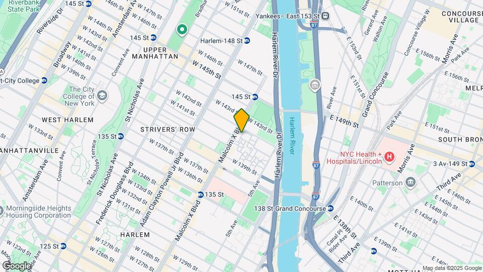 630 Lenox Avenue Mapa y Detalles de la Ubicación