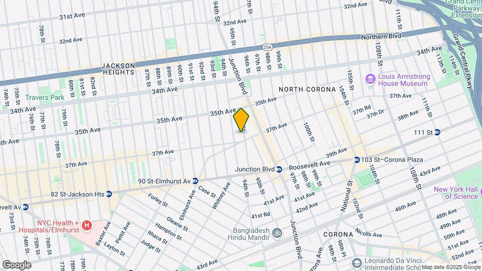 35-54 95th St Map and Location Details