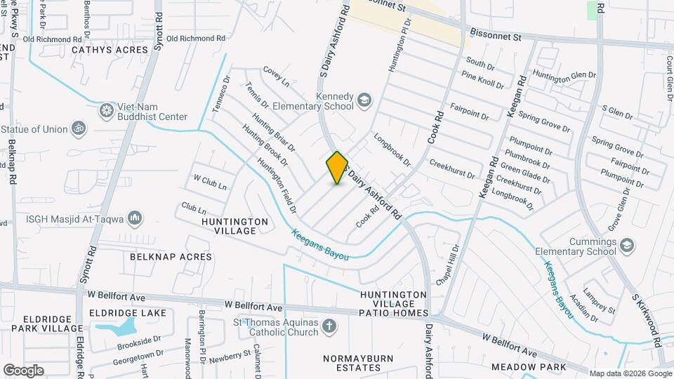 10423 Huntington View Dr Map and Location Details