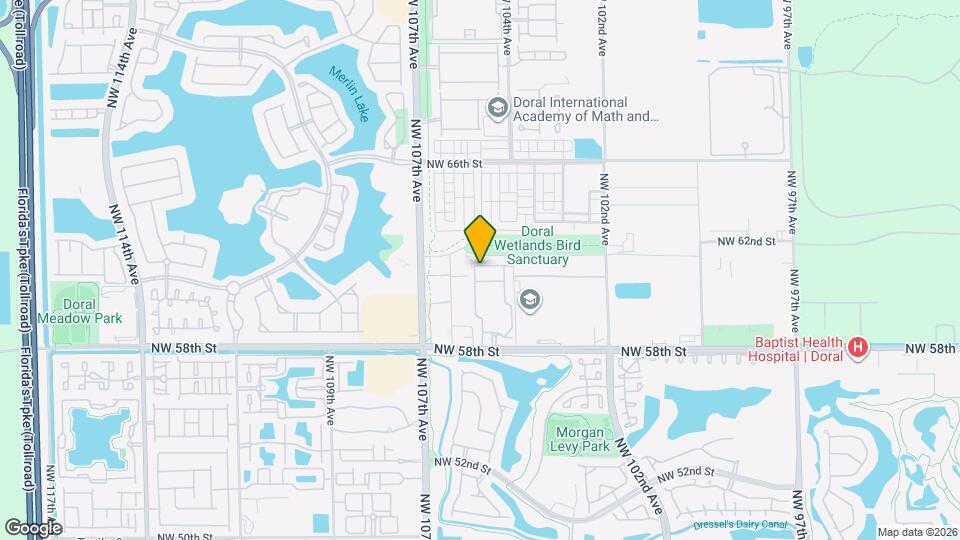 10468 NW 61 Ln. Map and Location Details