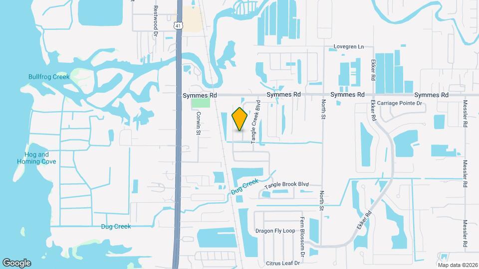 11547 Tangle Branch Ln Map and Location Details