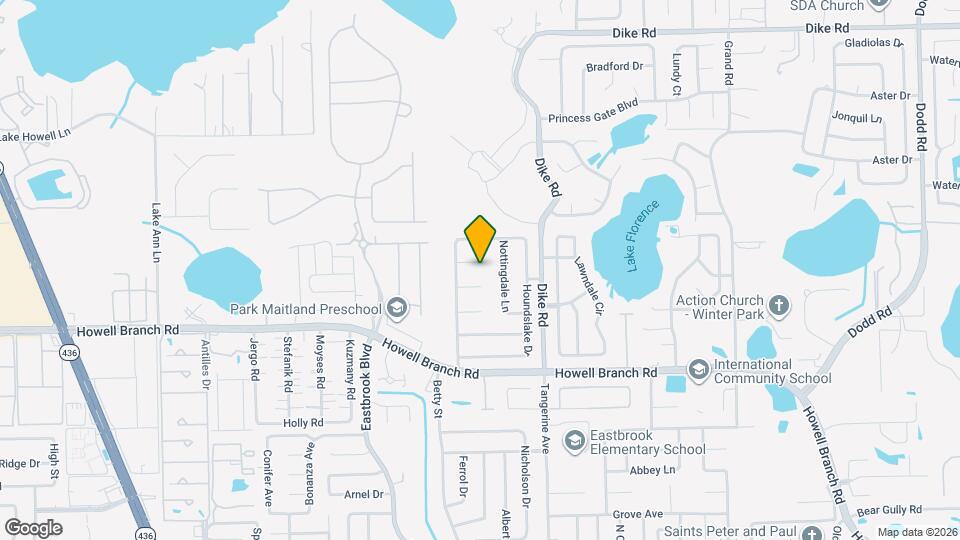 2313 Dunbury Ct Map and Location Details