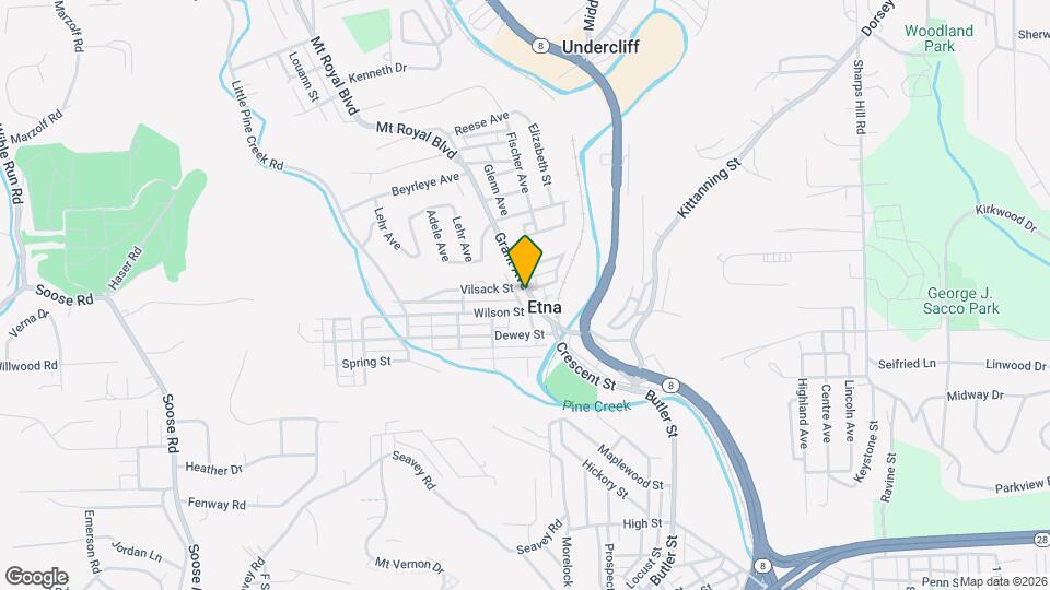 51 Grant Ave, Unit 51 Grant Ave Etna #2 Map and Location Details