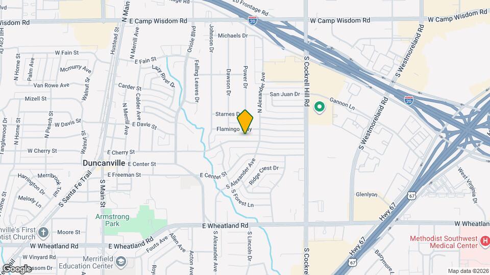 631 E Cherry St Map and Location Details