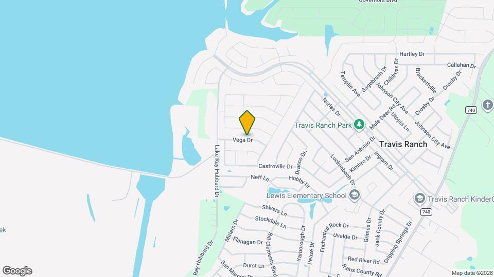 1527 Vega Dr Map and Location Details