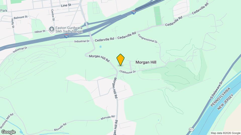 927 Eden Terrace Map and Location Details