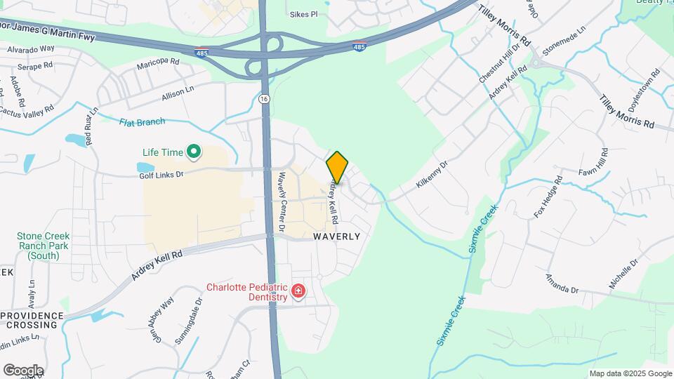 5839 Ardrey Kell Rd Map and Location Details