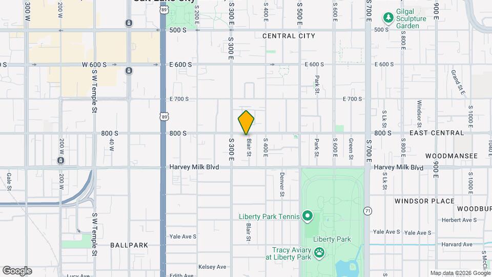 812 Blair St Mapa y Detalles de la Ubicación