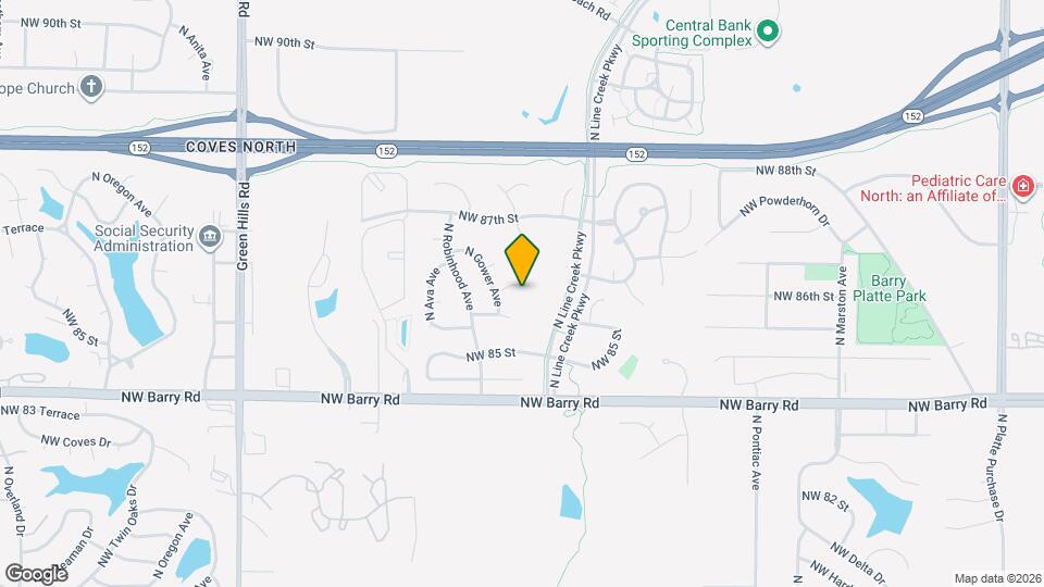 3407 NW 85th Ct Map and Location Details