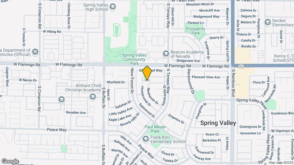 4205 Newhaven Dr Map and Location Details