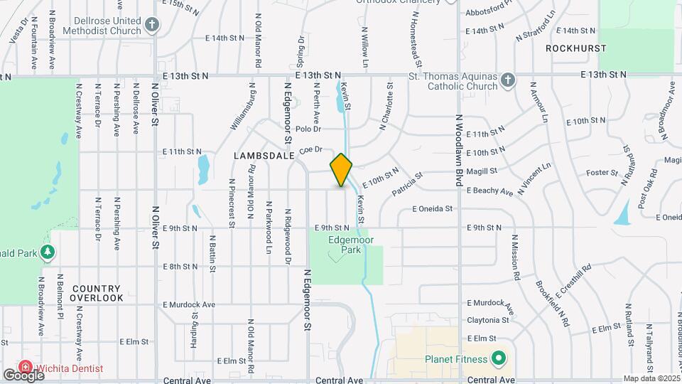 1057 N Lightner Map and Location Details