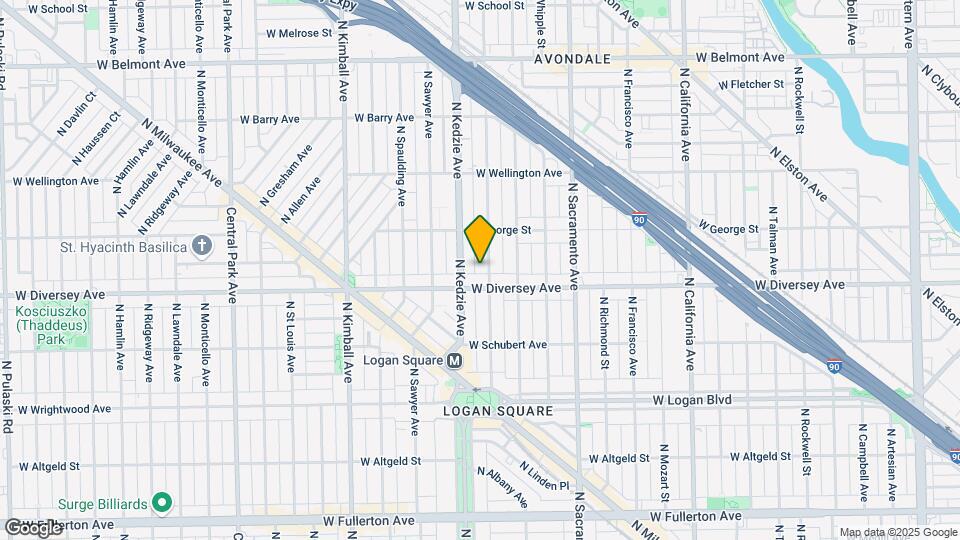 2816 N Troy St Mapa y Detalles de la Ubicación
