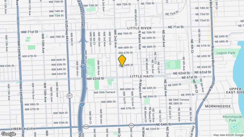 6322 NW 1st Pl Map and Location Details