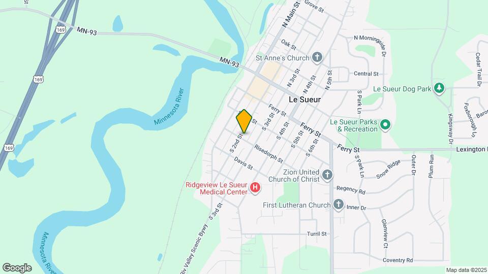 329 S 2nd St Mapa y Detalles de la Ubicación