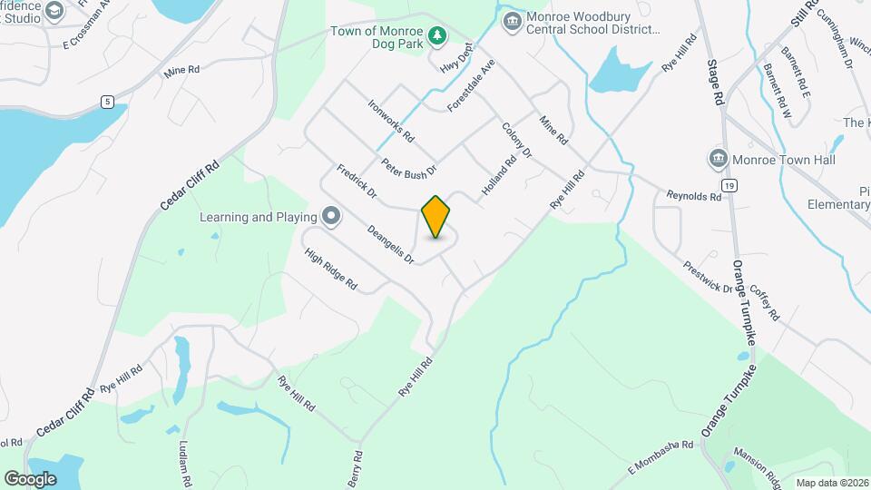 36 Deangelis Dr Map and Location Details