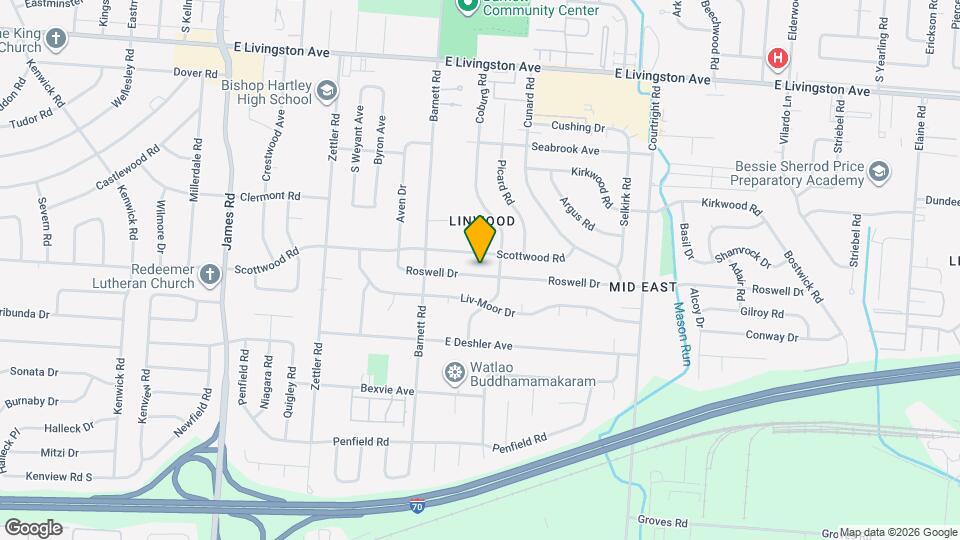 3378 Roswell Dr Map and Location Details