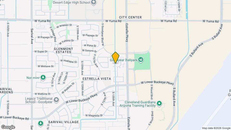 15580 W Durango St Map and Location Details
