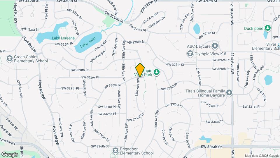 32902 33rd Ave SW Mapa y Detalles de la Ubicación