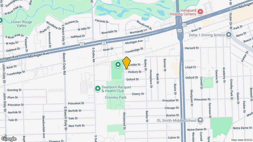 24926 Hickory St Map and Location Details