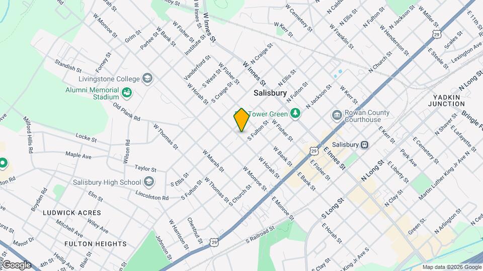 412 W Horah St Map and Location Details