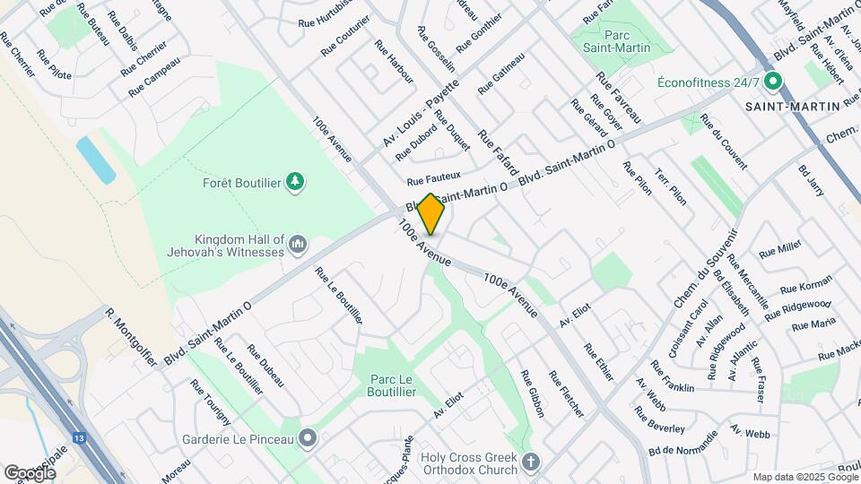 1861-1865 100e Map and Location Details