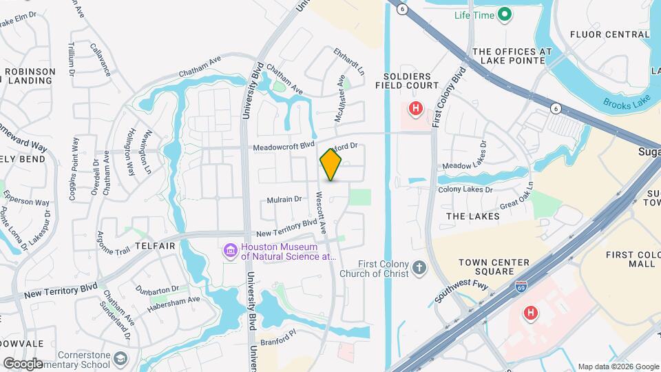 7606 Westmoreland Dr Map and Location Details