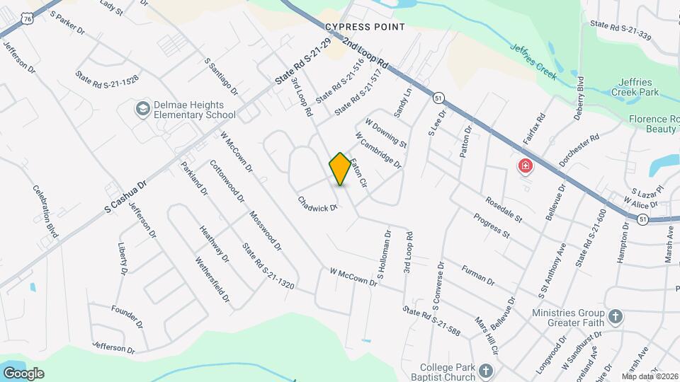 2379 Chadwick Dr Map and Location Details