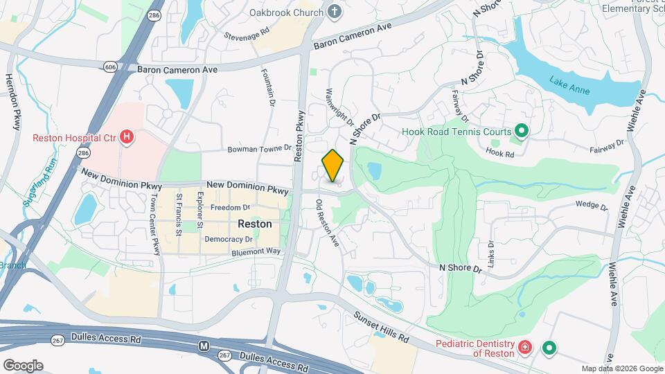 11711 Olde English Dr, Unit 11711A Mapa y Detalles de la Ubicación