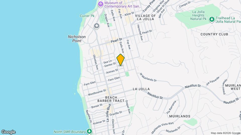 720 Arenas St Map and Location Details