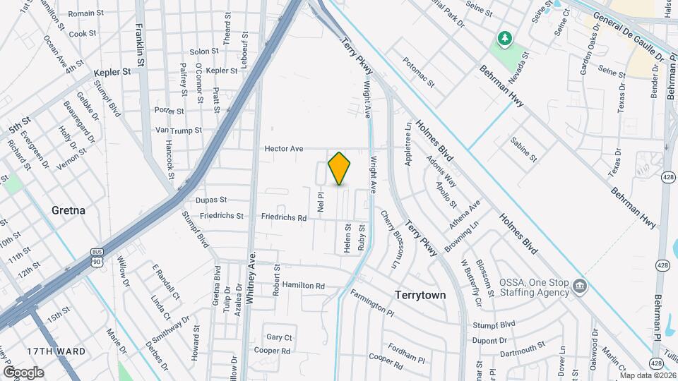 601 Rouyer St Map and Location Details