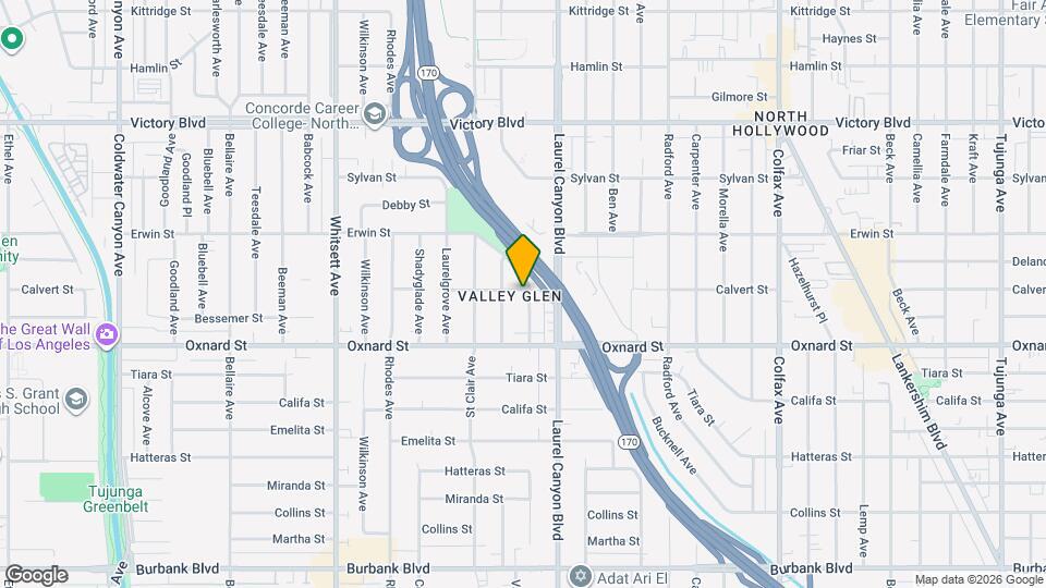 6059 Vantage Ave, Unit F2032-101 Map and Location Details