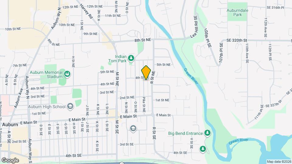 314 Pike St NE Map and Location Details