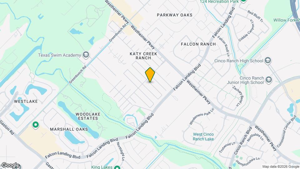 25023 Florina Ranch Dr Map and Location Details