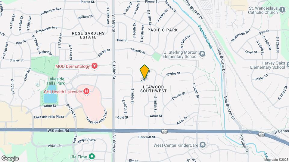16551 Dorcas St Map and Location Details