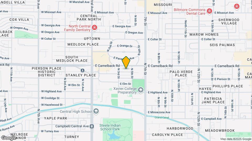 322 E Mariposa St Map and Location Details