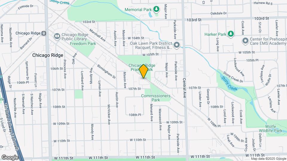 5818 107th Ct Way Map and Location Details