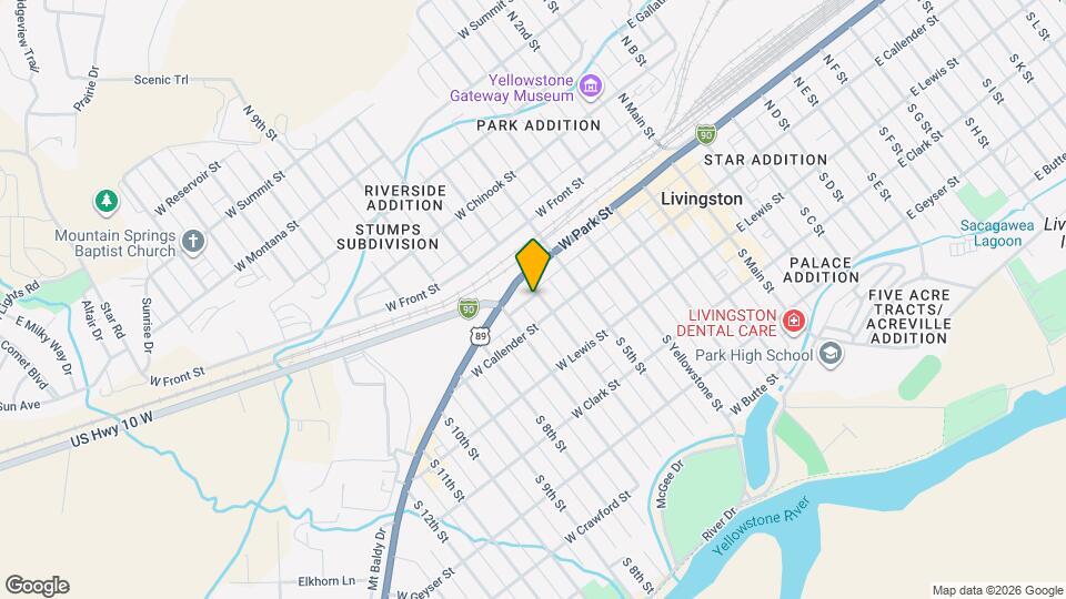 113 N 6th St Map and Location Details