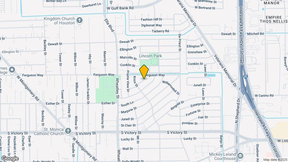 1017 North Ln Map and Location Details