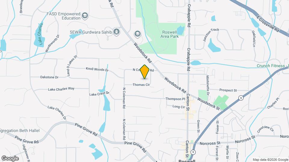 187 Thomas Cir Map and Location Details