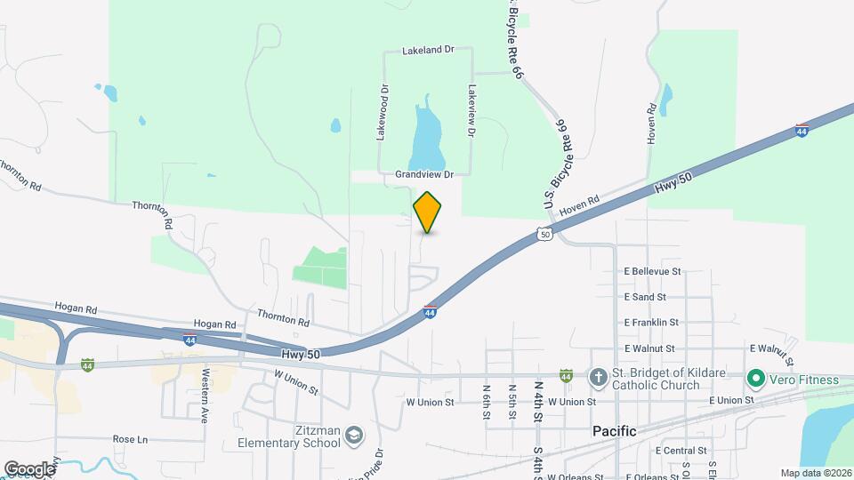 630 Palisades Dr Map and Location Details