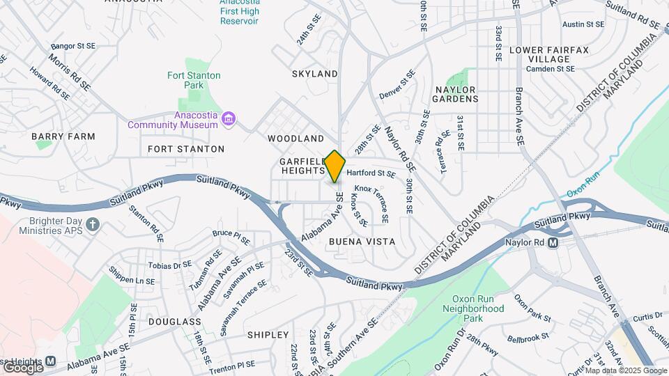 2474 Alabama Ave SE Mapa y Detalles de la Ubicación