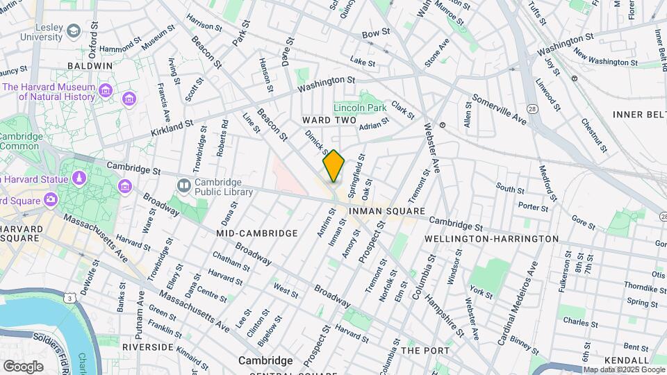 1 Beacon St Map and Location Details