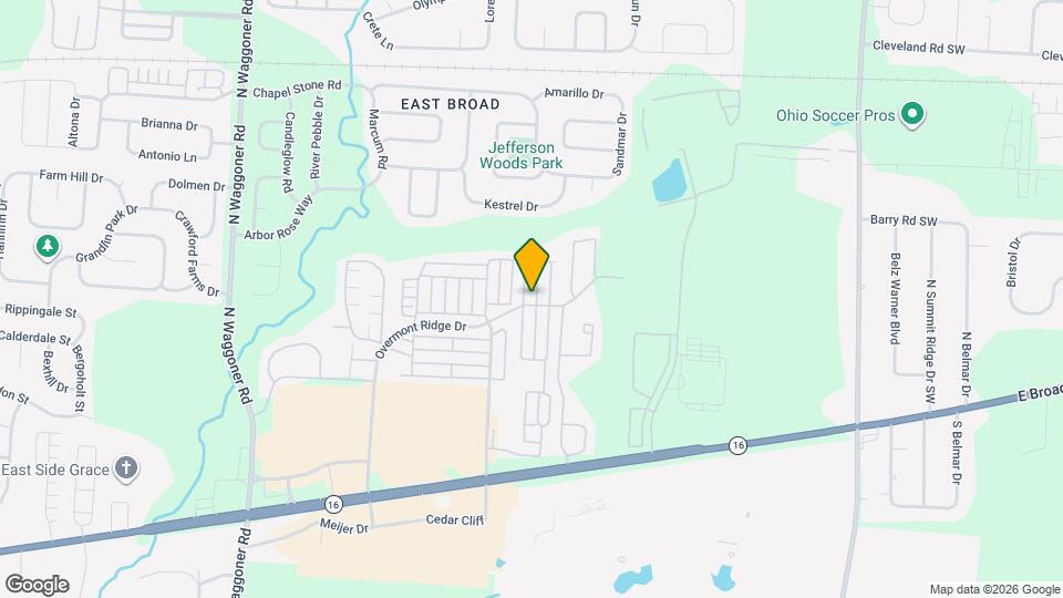 323 Oxford Oak Dr Mapa y Detalles de la Ubicación