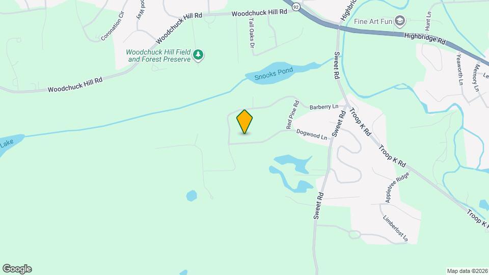 7301 Dogwood Ln Map and Location Details